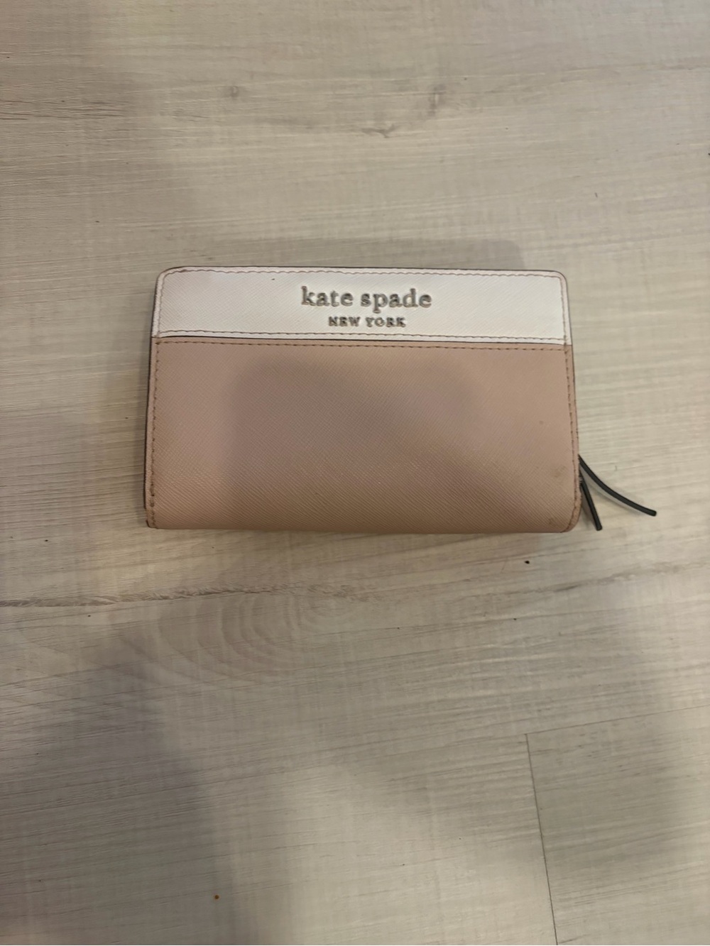 kate spade New York Two-Tone Blush Wallet